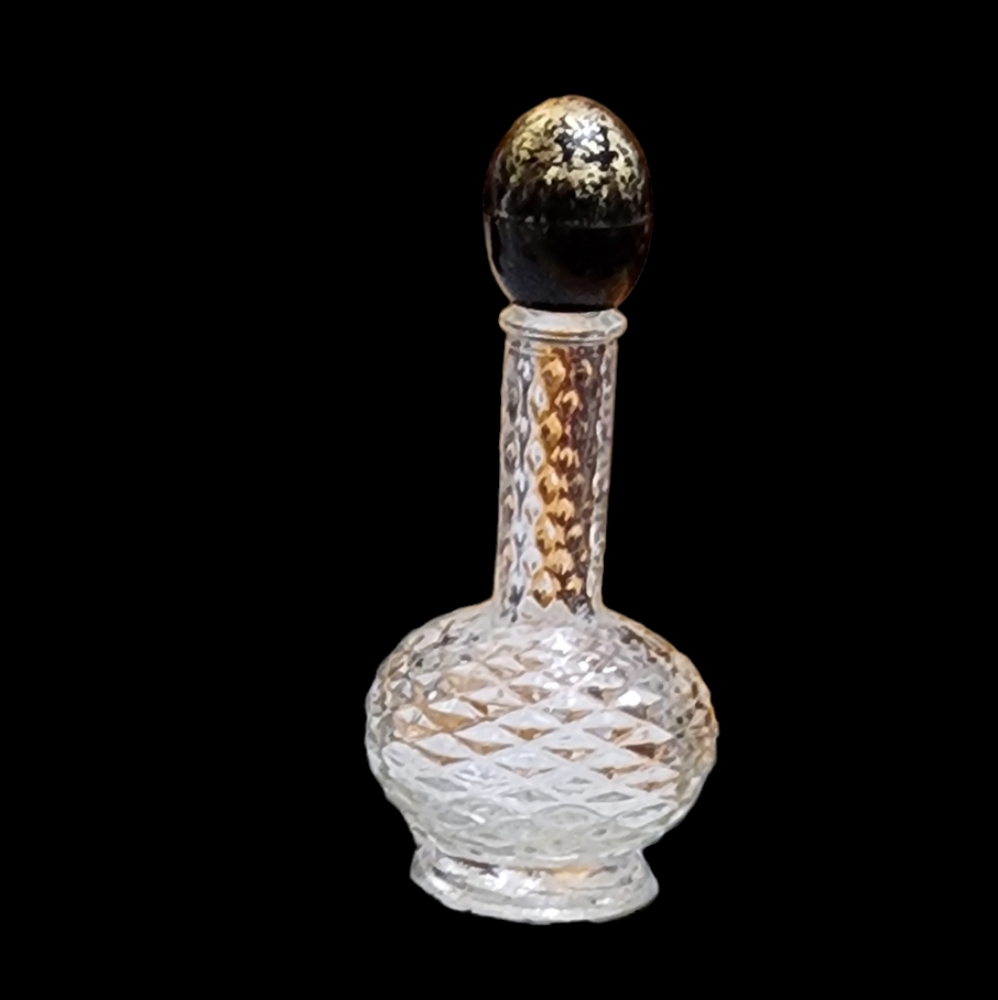 Vintage 3 1/2" perfume bottle